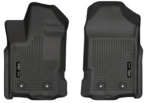 Ford Ranger Floor Mats - Front - Husky Liners - WeatherBeater - Black - 2019